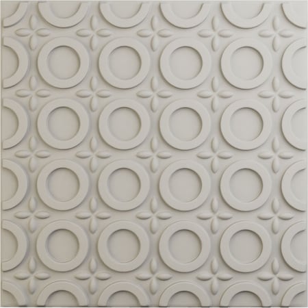 Ekena Millwork 19 5/8in. W x 19 5/8in. H Abstract EnduraWall Decorative 3D Wall Panel, Total 32.04 Sq. Ft., 12PK WP20X20ASGBW-CASE-12
